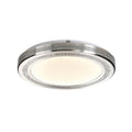 **Luminária de Teto Slim com Design Moderno e Acabamento em Aço Inoxidável**